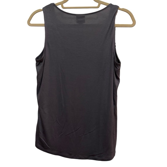Worthington - grey sequin front Tank, Matte Grey - size Med  NWT - Picture 4 of 9